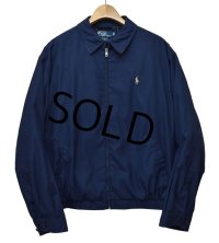 【ラルフローレン】POLO RALPH LAUREN【紺】【ブルゾン】スウィングトップ【サイズＬ】 