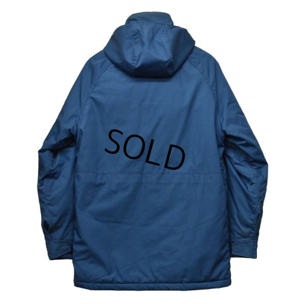 画像4: 80's~ 【USA製】【ビンテージ】【ウールリッチ】woolrich【青】【中綿入りジャケット】【フード取り外し可能】ジャケット 【サイズM】 