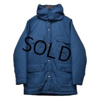 80's~ 【USA製】【ビンテージ】【ウールリッチ】woolrich【青】【中綿入りジャケット】【フード取り外し可能】ジャケット 【サイズM】 