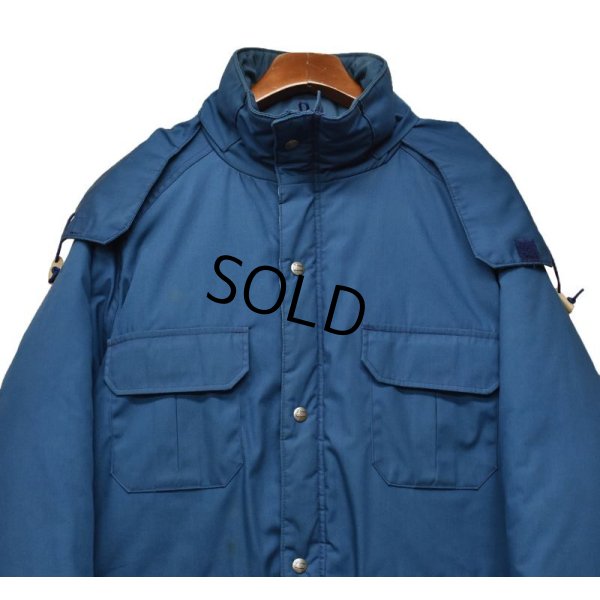 画像5: 80's~ 【USA製】【ビンテージ】【ウールリッチ】woolrich【青】【中綿入りジャケット】【フード取り外し可能】ジャケット 【サイズM】 