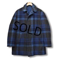 【ビンテージ】【Pendleton】【ペンドルトン】【青×黒チェック】リバーシブル【ウールジャケット】 