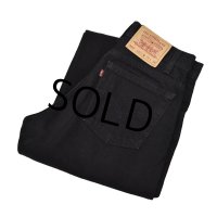 【ビンテージ】【USA製】【LEVI'S】【リーバイス】【550】【ブラックデニム】【29x34】 