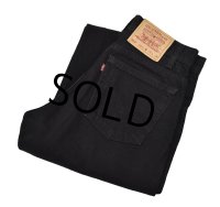 【ビンテージ】【USA製】【LEVI'S】【リーバイス】【550】【ブラックデニム】【29x34】 