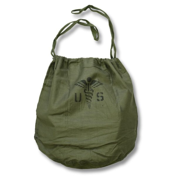 画像1: 【デッドストック】60's【ビンテージ】【米軍】【U.S.ARMY】【Patients effects BAG】【ペーシェントエフェクトバッグ】巾着 【ポーチ】 