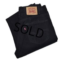 【ビンテージ】【LEVI'S】【リーバイス５０５】505【黒】【デニムパンツ】ブラックデニム【33ｘ32】 