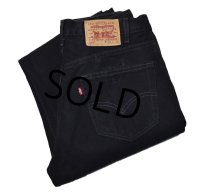 【ビンテージ】【LEVI'S】【リーバイス５０５】505【黒】【デニムパンツ】ブラックデニム【33ｘ32】 