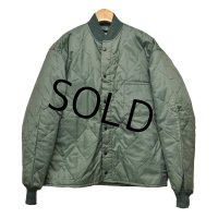 デッドストック 60's【米軍実物】【UNDERWEAR QUILTED JACKET】USAF【CWU-9/P】ライナージャケット【サイズM】 