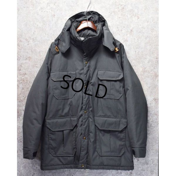 画像1: 80's【USA製】【ビンテージ】【ウールリッチ】【Woolrich】【チャコール】【中綿入り】【マウンテンパーカー】【中綿ダウンジャケット】【サイズＸＬ】 