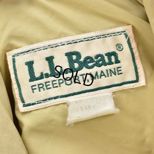 画像2: 80’ｓ~ＵＳＡ製【ビンテージ】L.L.Bean【ＬＬビーン】【ベージュ】【ナイロンブルゾン】【サイズM】 