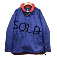 【CHAPS】チャップス【ラルフローレン】RALPH LAUREN【青×赤】【アノラックパーカー】【サイズXL】  