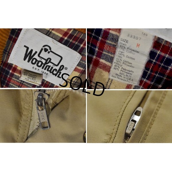 画像2: 70’ｓ〜【USA製】【ビンテージ】【Woolrich】【ウールリッチ】【ベージュ】【チェック裏地】【中綿入りベスト】【サイズM】 