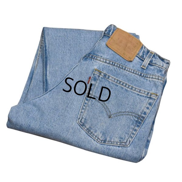 画像1: 90's【ビンテージ】USA製【LEVI'S】【リーバイス５５０】550【テーパード】【リラックスフィット】【デニムパンツ】【33x34】 