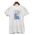 画像1: 80's【USA製】【ビンテージ】【XIII OLYMPIC WINTER GAMES LAKE PLACID 1980】【冬季オリンピック】【白】【Ｔシャツ】【サイズＭ】<br> (1)