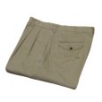 画像1: 【ラルフローレン】POLO RALPH LAUREN【ベージュ】HAMMOND PANTS【２タック】【コットンパンツ】【34×30】<br> (1)