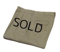 【ラルフローレン】POLO RALPH LAUREN【ベージュ】HAMMOND PANTS【２タック】【コットンパンツ】【34×30】 