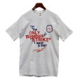 画像1: 90's USA製 ビンテージ【フルーツオブザルーム】【白】【This is the only baseball strike】 Tシャツ 【サイズL】<br> (1)