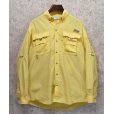 画像1: 【コロンビア】【Columbia】【PFG】黄色【フィッシングシャツ】【サイズ Ｍ】<br> (1)