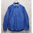 画像1: 【デッドストック】【USA製】ビンテージ【Classic Elegance】【クラシックエレガンス】【青】【ポリコットンシャツ】 【サイズＭ】<br> (1)