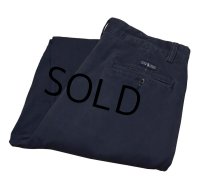 【ラルフローレン】POLO RALPH LAUREN【紺】ANDREW PANTS【２タック】【コットンパンツ】【コットンスラックス】【32×32】 