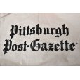 画像2: 【ビンテージ】【デッドストック】【ニュースペーパーバッグ】【Pittsburgh Post-Gazette】【ショルダーバッグ】<br> (2)