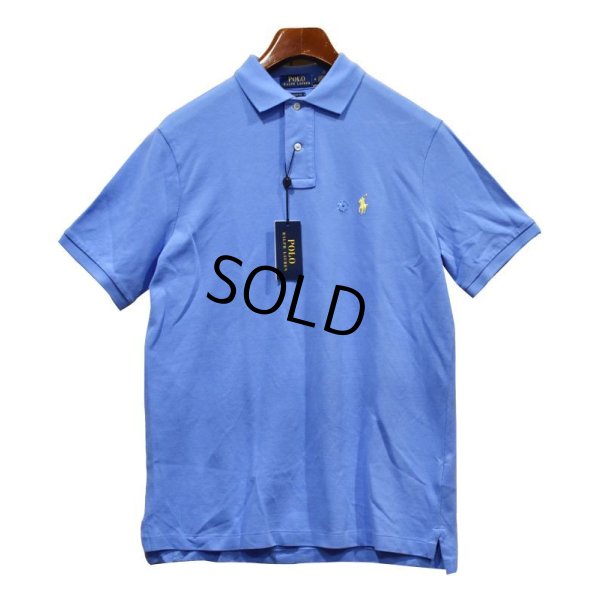 画像1: 【新品未使用‼】【ラルフローレン】 【POLO ralph lauren】【水色】【クラシックフィット】【ポロシャツ】 【サイズＭ】  