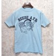 画像1: 70's〜80’s【USA製】【ビンテージ】【artex】【REESE A.F.B lubbock】【水色】【Tシャツ】【サイズM】 <br> (1)