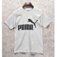 画像1: 90's【USA製】 ビンテージ【PUMA】プーマ【グレー】【ロゴTシャツ】【サイズS】<br> (1)