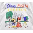 画像3: 90's∼【USA製】【ビンテージ】【Disney】ディズニー【Disney MGM Studios】【ミッキー＆ミニー】白【Ｔシャツ】【サイズＬ】<br> (3)