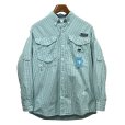 画像1: 【コロンビア】【Columbia】【PFG】【SUPER BONEHEAD】緑【ギンガムチェック】【フィッシングシャツ】【サイズ XS】<br> (1)