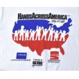 画像3: 80’s【USA製】ビンテージ【SCREEN STARS】【hands across america】【May 25 1986】【白】【Tシャツ】サイズM<br> (3)