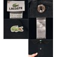 画像2: 【LACOSTE】【ラコステ】【黒】無地【ポロシャツ】【サイズ6】<br> (2)