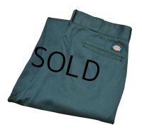 90's【USA製】ビンテージ【ディッキーズ】【Dickies】【874】【緑】【ワークパンツ】【36ｘ29】 