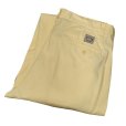 画像1: USA製【ラルフローレン】POLO RALPH LAUREN【イエロー】POLO CHINO【２タック】コットンパンツ【32×30】<br> (1)