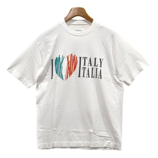 画像1: 【イタリー製】【ビンテージ】【ベネトン】UNITED COLORS OF BENETTON【白】【I Love Italy】【Ｔシャツ】【サイズM】 