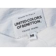 画像2: 【イタリー製】【ビンテージ】【ベネトン】UNITED COLORS OF BENETTON【白】【I Love Italy】【Ｔシャツ】【サイズM】<br> (2)