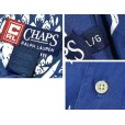 画像2: 【CHAPS】チャップス【ラルフローレン】POLO RALPH LAUREN 【紺ｘ白】【パイナップル柄】【半袖シャツ】【サイズL】 <br> (2)