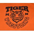 画像3: 【USA製】【デッドストック】ビンテージ【JERZEES】【トラ】オレンジ【tiger man wrestling】【Ｔシャツ】【サイズS】 <br> (3)