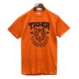 画像1: 【USA製】【デッドストック】ビンテージ【JERZEES】【トラ】オレンジ【tiger man wrestling】【Ｔシャツ】【サイズS】 <br> (1)