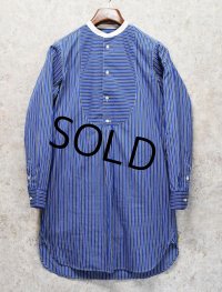 ほぼ未使用!!【Ralph lauren】【ラルフローレン】【青ｘ白】【ストライプ】チュニック【ドレスシャツ】【サイズ8】レディース古着  