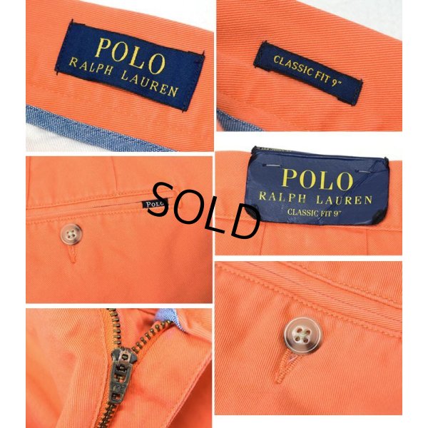 画像2: 未使用‼【ラルフローレン】POLO RALPH LAUREN【オレンジ】【CLASSIC FIT】【ショートパンツ】【短パン】【ショーツ】【W32】 