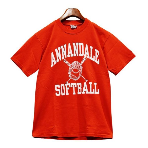 画像1: チャンピオン【赤】【ANNANDALE SOFTBALL】【Ｔシャツ】【サイズM】 