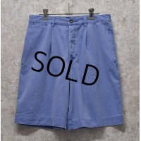 ビンテージ【GAP】オールドギャップ【ライトブルー】1タック【ショートパンツ】短パン【コットンショーツ】W30 