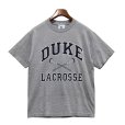 画像1: 【90's~】ビンテージ【DUKE】デューク大学 【コットンエクスチェンジ】【カレッジプリント】Duke University Stores【DUKE LACROSSE】ラクロス グレー【Tシャツ】【サイズM】<br> (1)