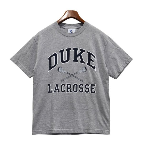 画像1: 【90's~】ビンテージ【DUKE】デューク大学 【コットンエクスチェンジ】【カレッジプリント】Duke University Stores【DUKE LACROSSE】ラクロス グレー【Tシャツ】【サイズM】 