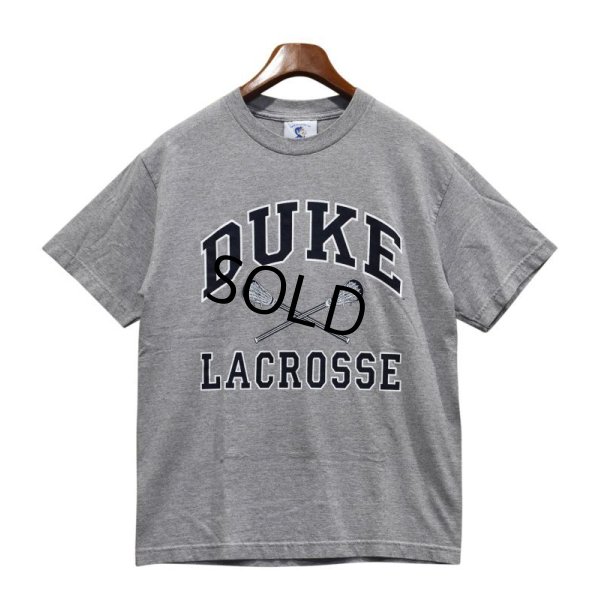 画像1: 【90's~】ビンテージ【DUKE】デューク大学 【コットンエクスチェンジ】【カレッジプリント】Duke University Stores【DUKE LACROSSE】ラクロス グレー【Tシャツ】【サイズM】 