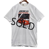 【デッドストック】90’s【USA製】ビンテージ【SCREEN STARS】スクリーンスターズ road show & open house extravaganza’92【白】車【Tシャツ】サイズＭ 