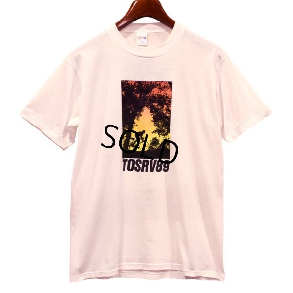 画像1: 80's【USA製】【ビンテージ】【TOSRV】【サイクリング】【Tシャツ】【サイズL】 