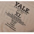 画像2: 【ビンテージ】【ベージュｘ青】YALE UNIV【ブルドッグ】【Ｔシャツ】【サイズXL】<br> (2)