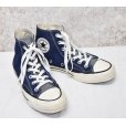 画像1: 【コンバース】【オールスター】converse【CT70】チャックテイラー【青×グレー】【ハイカット】レディースサイズ【US 4 1/2】【23.5ｃｍ】<br> (1)