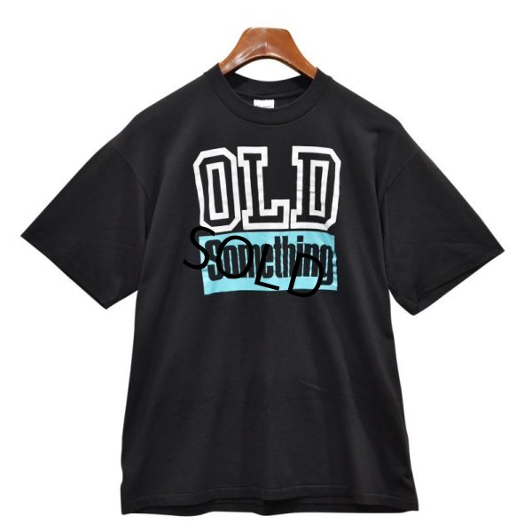 画像1: 【デッドストック】90’s【USA製】【ビンテージ】【OLD Something】【黒】【Tシャツ】【サイズXL】 